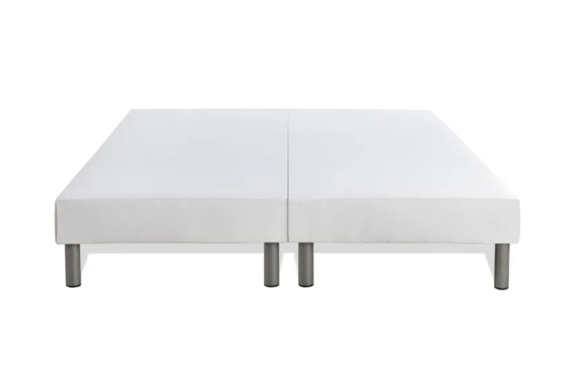 Ensemble Matelas Sommier 200x200 cm - 2 Sommiers Blanc - Bodyzone