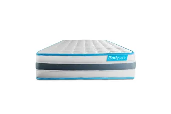 Matelas 90x190 cm Ressorts ensachés et Mémoire de forme - BodyFlex