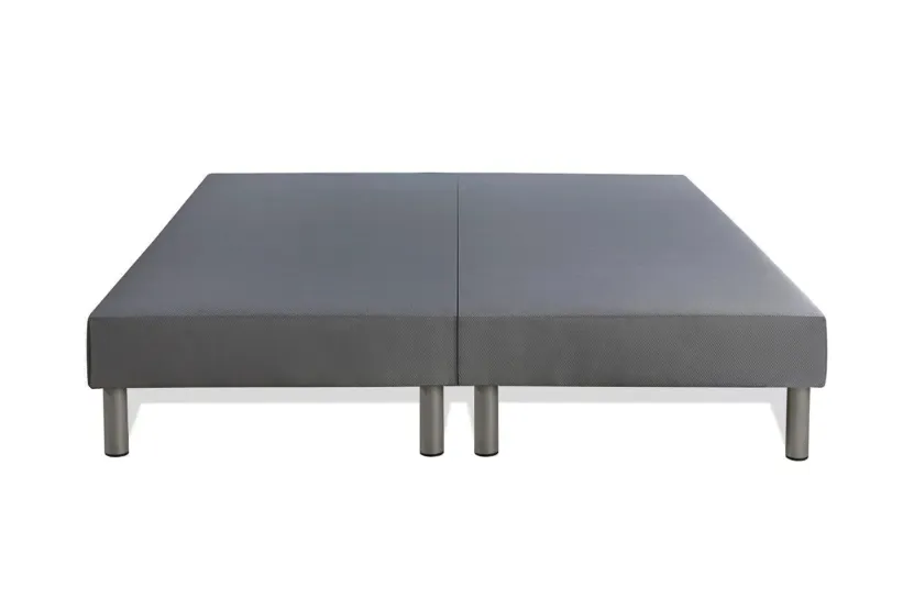 Ensemble Matelas Sommier 180x200 cm - 2 Sommiers Gris - Bodyzone+