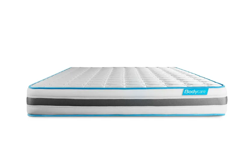 Matelas 200x200 cm Ressorts ensachés et Mémoire de forme - BodyFlex