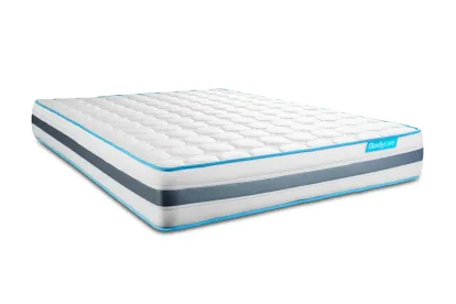 Matelas 140x200 cm Ressorts ensachés et Mémoire de forme - BodyFlex