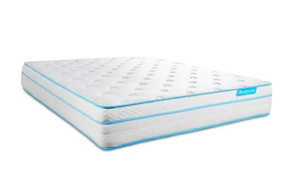 Matelas 140x190 cm Mémoire de forme et Micro ressorts ensachés - BodyMax